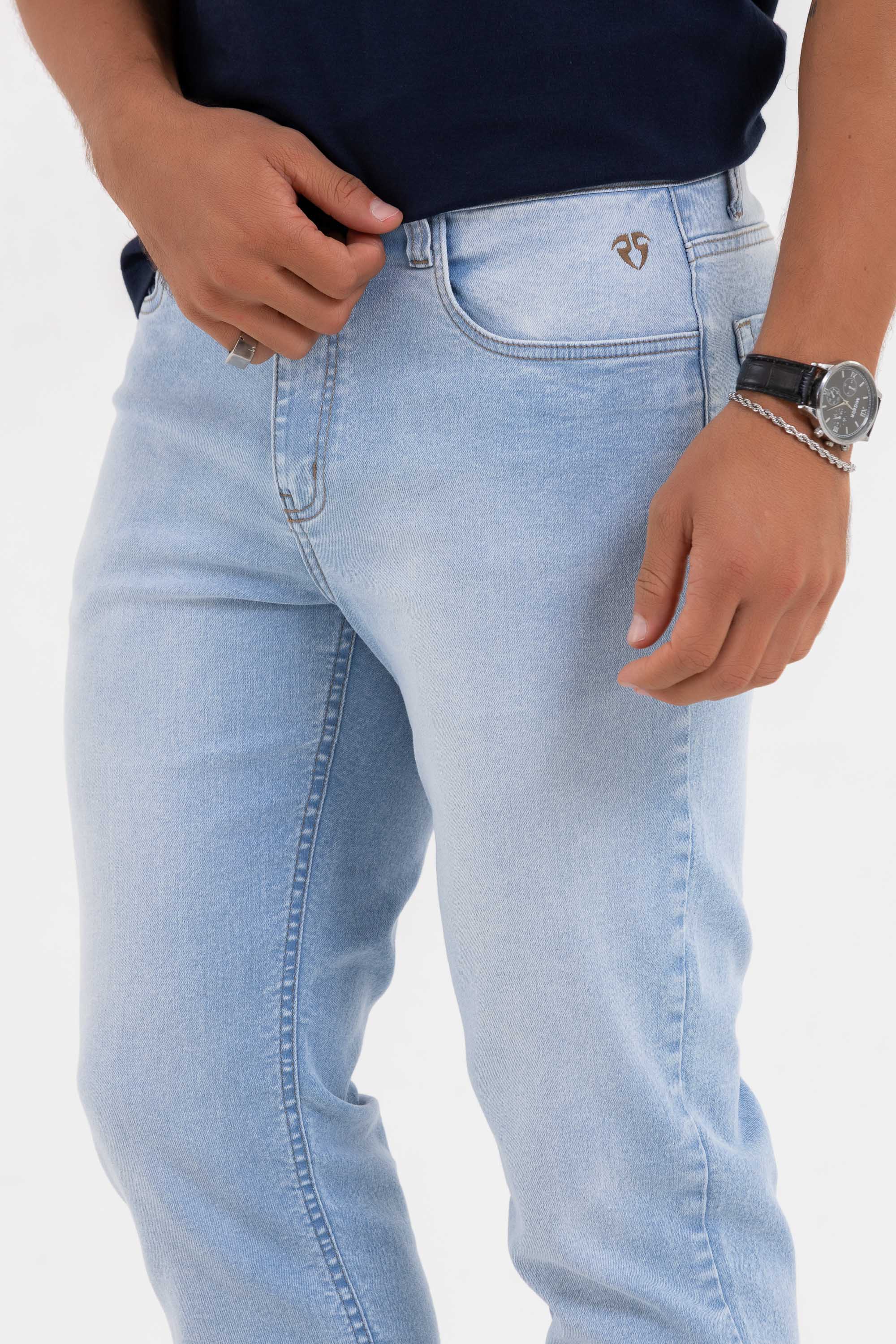 Calça Masculina Slim Jeans Delavê ROCKSHAM