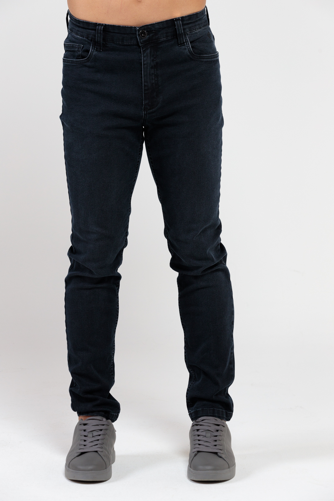 【股下86】S'exprimer black skinny denim hedi Calça Masculina Super Skinny Jeans Black Stone | ROCKSHAM